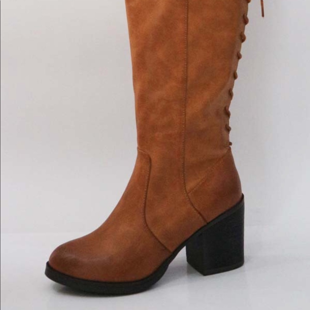 ‼️CLEARANCE‼️ Leather Knee High Boots - Picture 3 of 7
